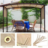 Outdoor canopy sunshade, sunshade cloth replacement 95991465