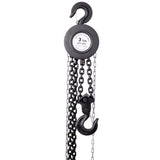 Chain hoist 11000lbs 5T capacity 10ft wIth 2 heavy duty hooks,Manual chain hoist steel W46557617