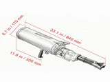 Tire Bead Setter, 8L Capacity 120 Air Bead Blaster, Handheld Portable Inflation Device, 85-116 42031358