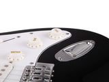 Rosewood Fingerboard Electric Guitar Black w/ White 97563355