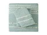Full/Queen 3 Piece Cotton Jacquard Duvet Cover Set B03596482