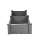 Over Ground Raised Garden Bed 96x28x10'', Large Long Planter Box for Outdoor, Tool-Free Assembly W1390P163448