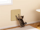 16 x 12 Inch Natural 6-Piece Cat Scratching Mats, Sisal Material Anti-Slip Latex Backing Furniture 15958003