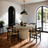 Black Wooden 2pc Side Chairs Dining Room Furniture Kitchen Dining Chair Woven Rope Seat Modern Style B011P312733