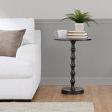 Bora 26.75" Contemporary Metal Accent Table in Oil Rubbed Bronze from Grandview Gallery by B202P223401