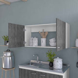 Oklahoma Wall Cabinet, Two Doors B128P148777