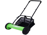 14-Inch 5-Blade Push Reel Lawn Mower with Grass Catcher, GREEN COLOR 66253221