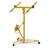 16ft Lift Drywall Panel Hoist Jack for Ceiling - Yellow W1550104607
