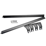 ZNTS Black Luggage Roof Rack for Jeep Wrangler JK JL Gladiator JT l4 V6 GAS 2&4 Door 2L 3.6L 3.8L 6.4L 54180002