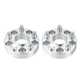 ZNTS 2pcs Professional Hub Centric Wheel Adapters for Infiniti 1990-2016 Nissan 1987-2017 Silver 94807643