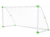 6' x 4' Soccer Goal Training Set with Net Buckles Ground Nail Football Sports 22590076