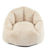 Albi Indoor Cozy Armchair-Style Bean Bag, Beige N775P265487B