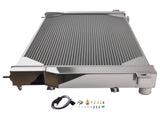 4 Row Aluminum Radiator Shroud Fan fit for Dodge Ram 2500/3500 5.9L Diesel 1994-2002 29459568