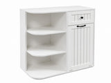 Laundry Cabinet with Drawer and shelf, Tilt-Out Laundry Hamper, Freestanding Style, Inadjustable W331P471372