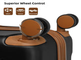 Luggage Sets 6 Piece with Duffel Bags, Hardside Expandable Suitcases with Spinner Wheels TSA Lock, W3412P390446