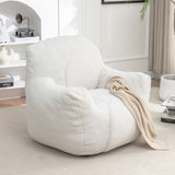 Bean Bag Chair with Filler, Bean Bag Sofa with Tufted Soft Stuffed Filling, Fluffy and Lazy Sofa, W2200P247712
