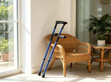 350LBS Heavy Duty Forearm Crutches for Adults, 11-Level Height Adjustable Walking Crutches with 56013766