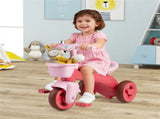 Toddler Tricycle for 3-5 Years - Stable Triangular Structure, Front & Rear Storage Baskets 23881021