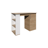 Allen 47" Wide Kitchen Island One Cabinet and Five Shelves, Bar Table, Dinning Table. Pub Table B200P286929