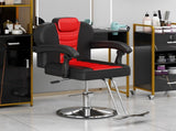 Classic Reclining barber Chair Salon Chair for Hair Stylist with Heavy Duty Hydraulic Pump, 360&deg WF318104JAA