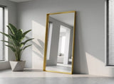 21"x64" Rectangle Full Length Dressing Mirror Floor Standing Mirror Wall Mounted with Deep 38717808