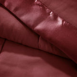 Lightweight Down Alternative Blanket with Satin Trim B03598534