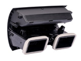 Rear AC Fresh Air Outlet Center Console Vent Grille Cover Black for BMW F11 LCI 97122559