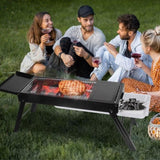 ZNTS Portable BBQ Griddle, Foldable Kabob Barbecue for Outdoor Hibachi BBQ Lamb Skewer Camping Barbecue 25882230