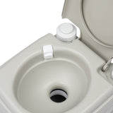 ZNTS 10L Portable Removable Flush Toilet with Double Outlet 18275673