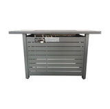 25 H x 42 W Outdoor Fire Pit Table with Lid B120142380
