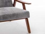 Mid-Century Modern Chair, Living Room Chair with Solid Wood Frame, Accent Chair Extra-Thick W2200P151524
