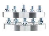 2pcs Professional Hub Centric Wheel Adapters for Chevrolet El Camino/Camaro/S10/Corvette Silver 89326796