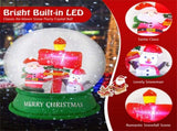 4 Feet Christmas Inflatable Snow Globe Christmas Decoration 81776409