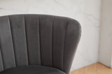 Countereight Bar Stools Set of 2, 360&deg Swivel Upholstered Barstools with Backs and Metal Legs, 26" W2725P237551