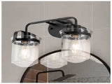 ll Sconces Set of 2 with Clear Glass Shade,Modern ll Sconce, Industrial Indoor ll Light Fixture E26 82306146