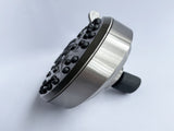 High-Pressure Rain Shower Head With 10 Spray Modes, 4.7 inch Fixed Bathroom Rainfall Showerhead With 22542635