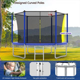 ZNTS 8FT TRAMPOLINE Blue K1163P147159