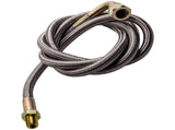 43.3" TURBO 90 DEGREE OIL FEED LINE KIT T3 T4 T04E T70 T60 T61 1/8 NPT -4AN 68043290