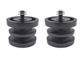 2X Bottom Rollers 163749140 Replacement for Vermeer S725TX, S800TX, S925TX Skid Steer Loader 52084906