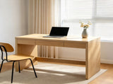 47 Inch Computer Desk and Writing Table Farmhouse Home Office Desk with Drawer, Study Desk for W3204P489040