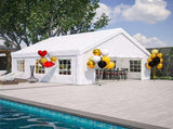 20x20 FT Party Tent with 2 Storage Bags & Removable Sidewalls, Outdoor Canopy Gazebo for Carport 09080861