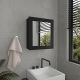 Luma Medicine Cabinet with Mirror Door 20.5" High Cabinet Organizer with Two interior Shelves for B070P234355