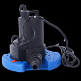 ZNTS 1/4 HP Automatic Swimming Pool Cover Pump 120 V Submersible with 3/4 Check Valve Adapter1850 GPH W465127590