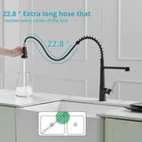 Touchless Kitchen Faucet,Hands Free Automatic Smart Kitchen Faucet W1932P154584