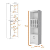 Lowa Bar Cabinet multistorage with wine storage B128P189929