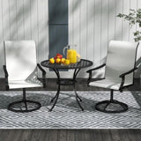 old SKU17761954pcs Patio Swivel Chairs ,Outdoor Garden Bench Garden chair Swivel Chairs Set of 84352668