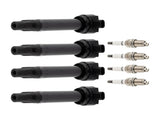 4 Ignition Coils & Spark Plugs fit for Dodge Caliber L4 1.8L 2007-2009 UF557 2269 52571020