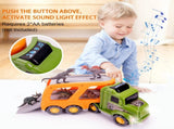Car Truck Toy for 3 4 5 6 Years Old Boys and Girls, Dinosaur Transport Truck Including T-Rex, 16502293
