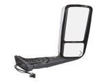 Front Right Chrome Power View Door Mirror with Turn Signal Light Fits for International Harvester 38481986
