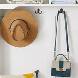 Modern Classic Hall Tree Shoe Rack Bench and Coat Hooks for Hanging Storage, Entryway Bench W2275P210038